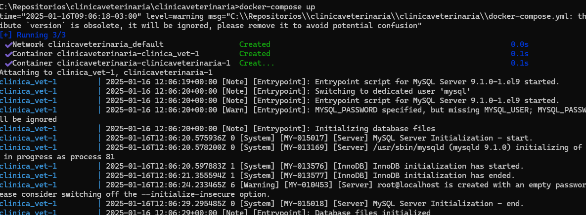 imagenClinicaVeterinariaDockerUp