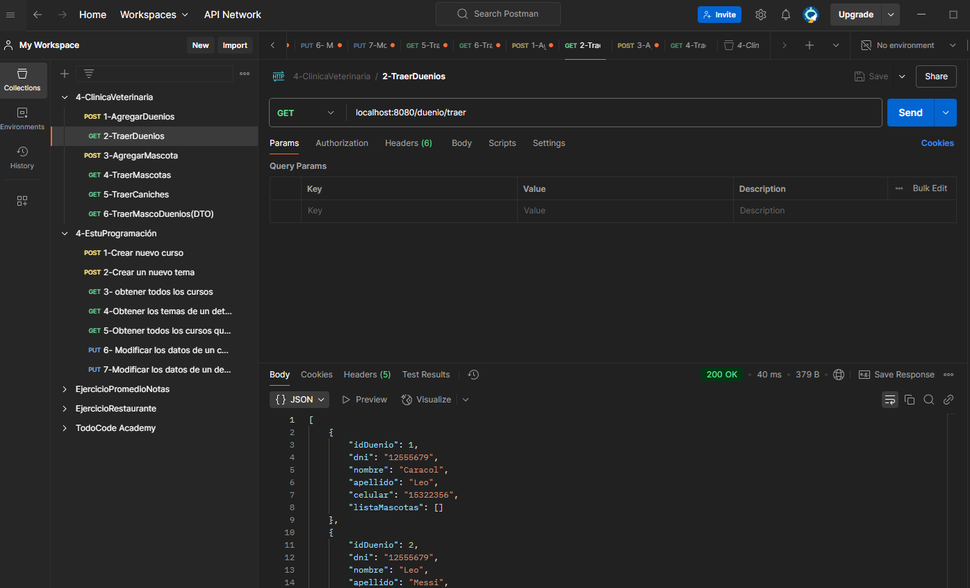 imagenClinicaVeterinariaPostman